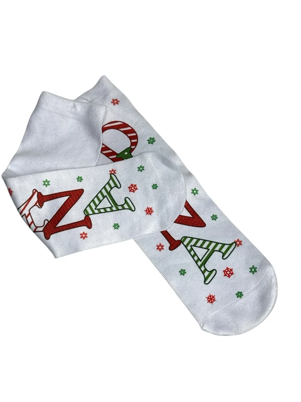 Custom Christmas Name Socks Holiday Crew Socks